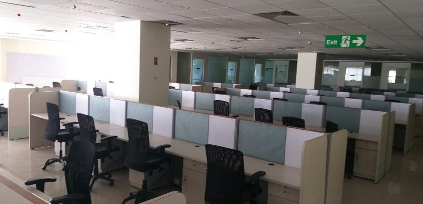 8200 SQFT FURNISHED OFFICE FOR LEASE AT BAVDHAN, PUNE.