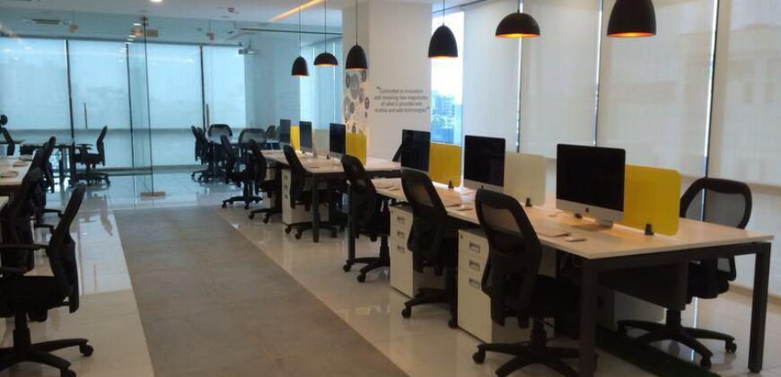 2900 SQFT SALEABLE FURNISHED OFFICE SPACE FOR LEASE AT TEERTH TECHNOSPACE, BANER HIGHWAY. PUNE.