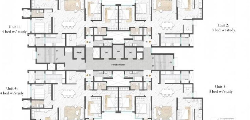 SPACIOUS 3.5 BHK FOR SALE AT PAN CARD ROAD ,BANER